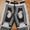 Persische Zoorkhaneh Athletische 3/4-Hose & T-Shirt Set Paisley Design