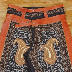 Persische Zoorkhaneh Athletische 3/4-Hose mit Rindsleder