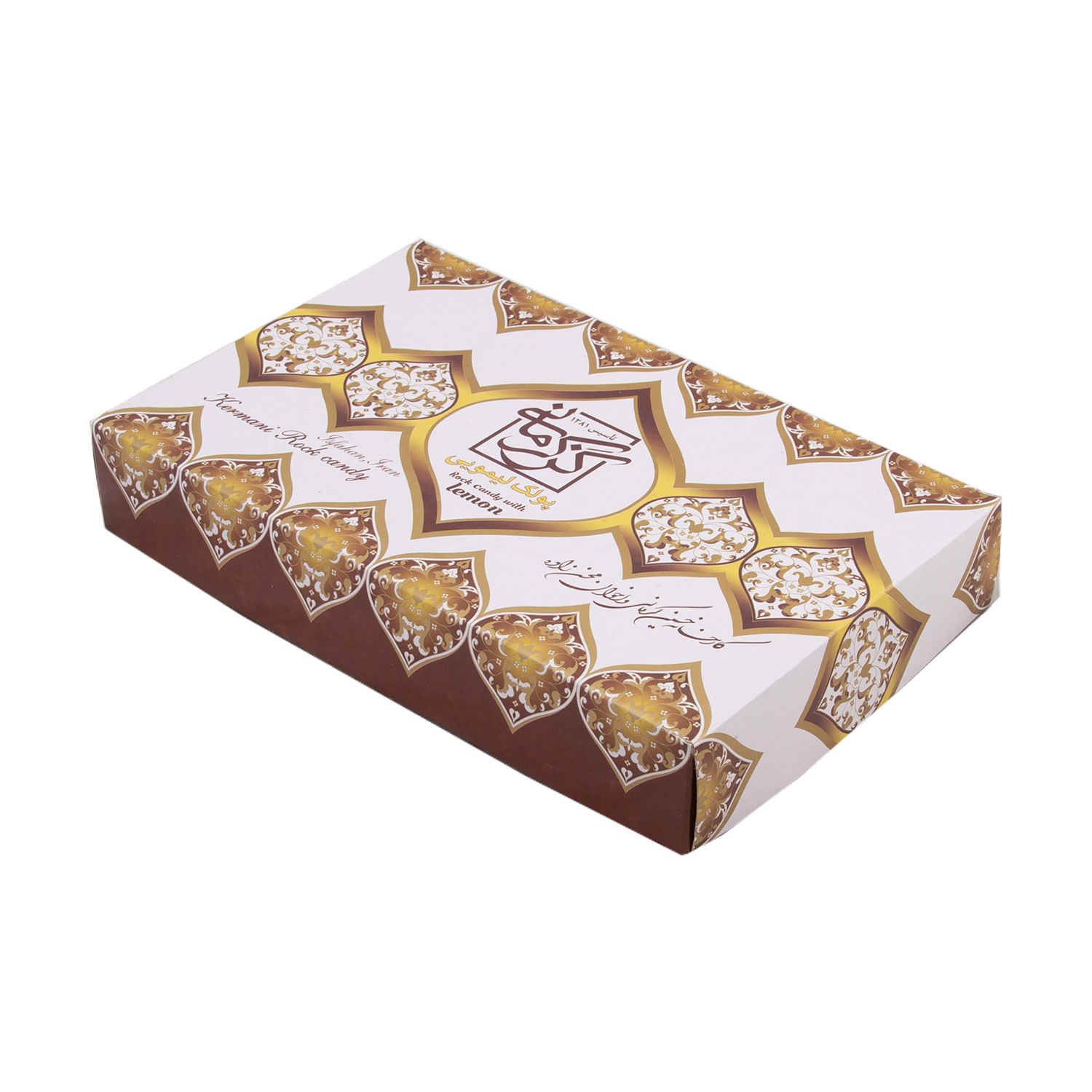 Persischer Poolaki – Knusprige Süßigkeit mit Honig und Zitrone, Kermani Gaz (2-Pack)