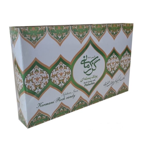 Persischer Poolaki - Knusprige Süßigkeit mit Honig und Pistazien, Kermani Gaz (2-Pack)
