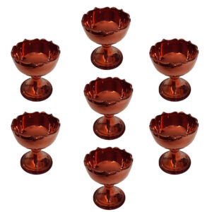 Elegantes Töpferware Haft-Seen Set Teller mit Basis geeignet für Nowruz