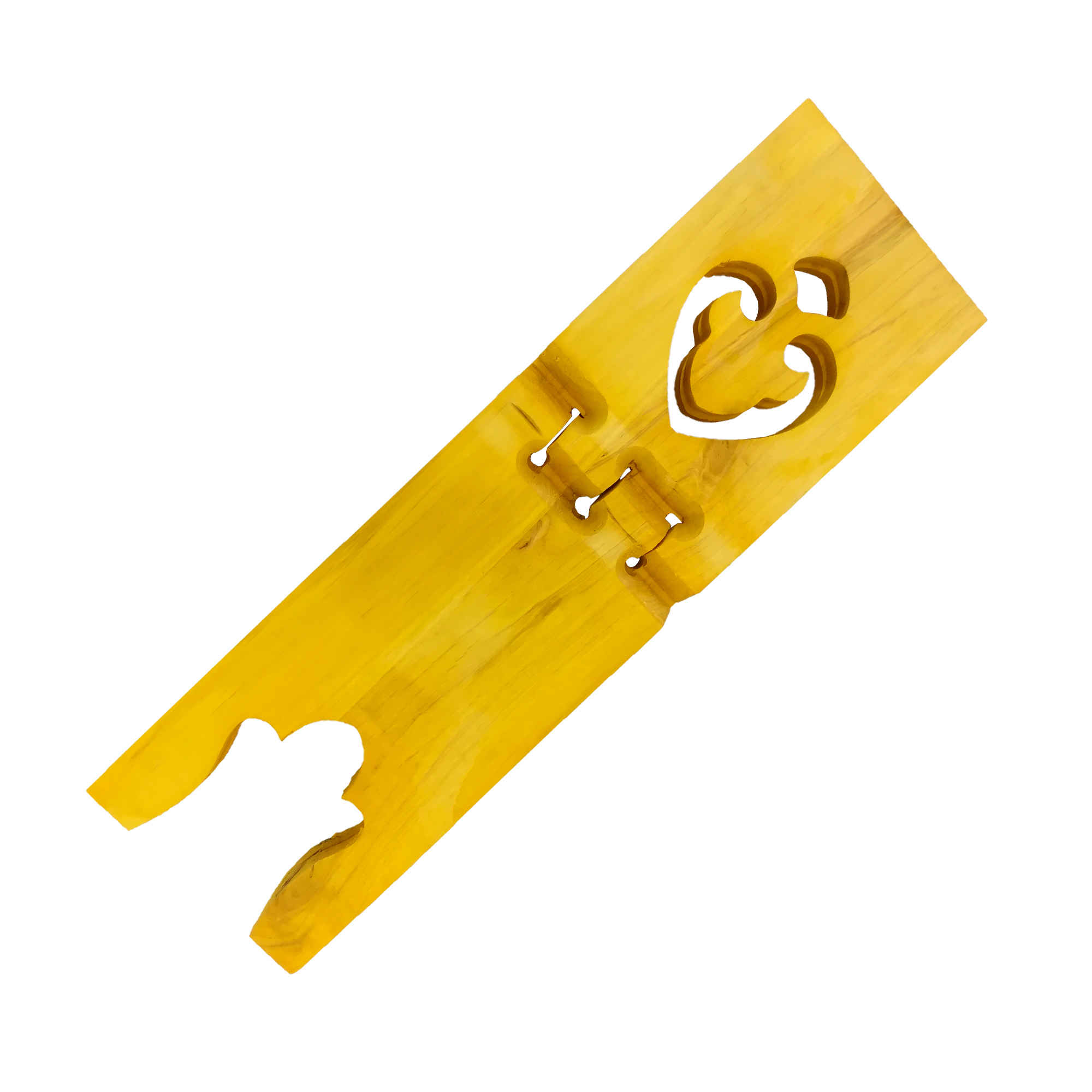 Faltbarer hölzerner Koran-Rehal mit islamischem Ornament