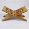 Faltbarer Koranbuchständer aus Holz mit edlem Design