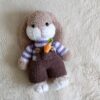 Handgemachtes Amigurumi Hase Kuscheltier – Weich und Kuschelig | Gemütliches Plüschtier