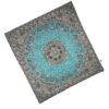 Set aus 4 Termeh-Tischdecken, luxuriös mit persischem Paisley-Muster Karmania
