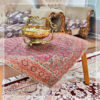 Set aus 5 Yazd-Termeh-Tischdecken, luxuriös mit Blumenmuster Ghp