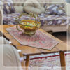 Set aus 5 Yazd-Termeh-Tischdecken, luxuriös mit Blumenmuster Ghp