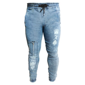 Slash Jeans, blaue Denim-Stretch, bequem und stylisch für Männer