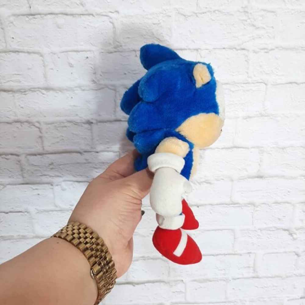 Sonic der Igel Plüschfigur – Klassische Zeichentrick-Plüschpuppe