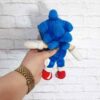 Sonic der Igel Plüschfigur – Klassische Zeichentrick-Plüschpuppe
