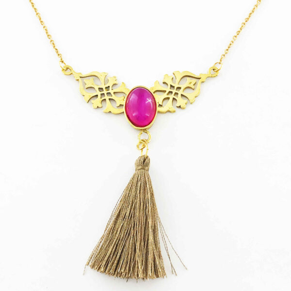 Stahlkette mit persischem traditionellem Design für Frauen