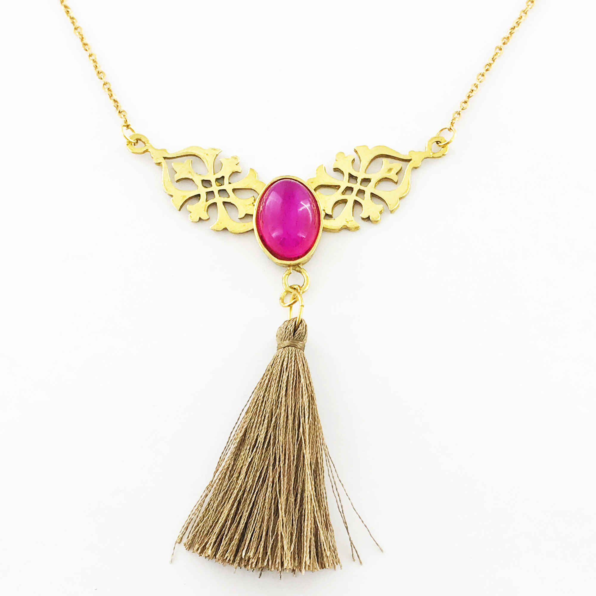 Stahlkette mit persischem traditionellem Design für Frauen