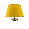 Keramik-Vase Tischlampe mit Stoff-Lampenschirm für Schlafzimmer