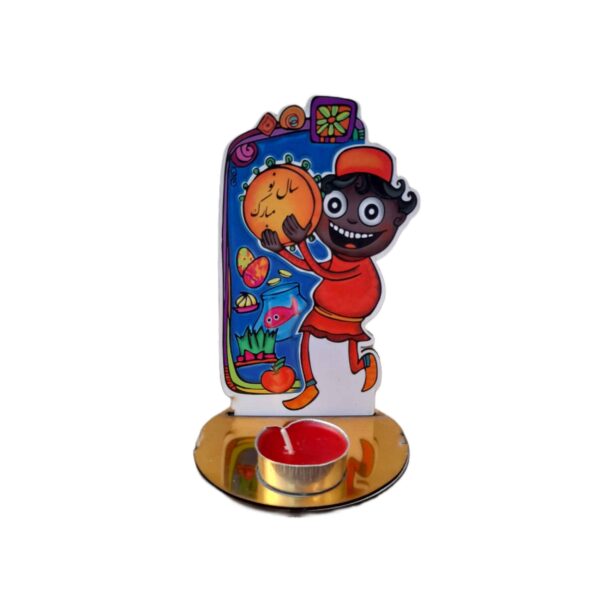 Tischdekoration mit Teelichtkerze Modell Hajji Firuz