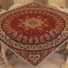 Termeh-Tischdecke, luxuriös mit persischem Paisley-Muster 45