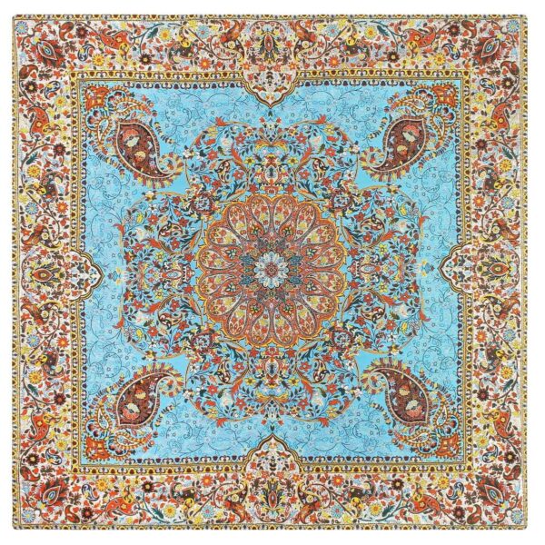 Termeh-Tischdecke, luxuriös mit persischem Paisley-Muster Afshari