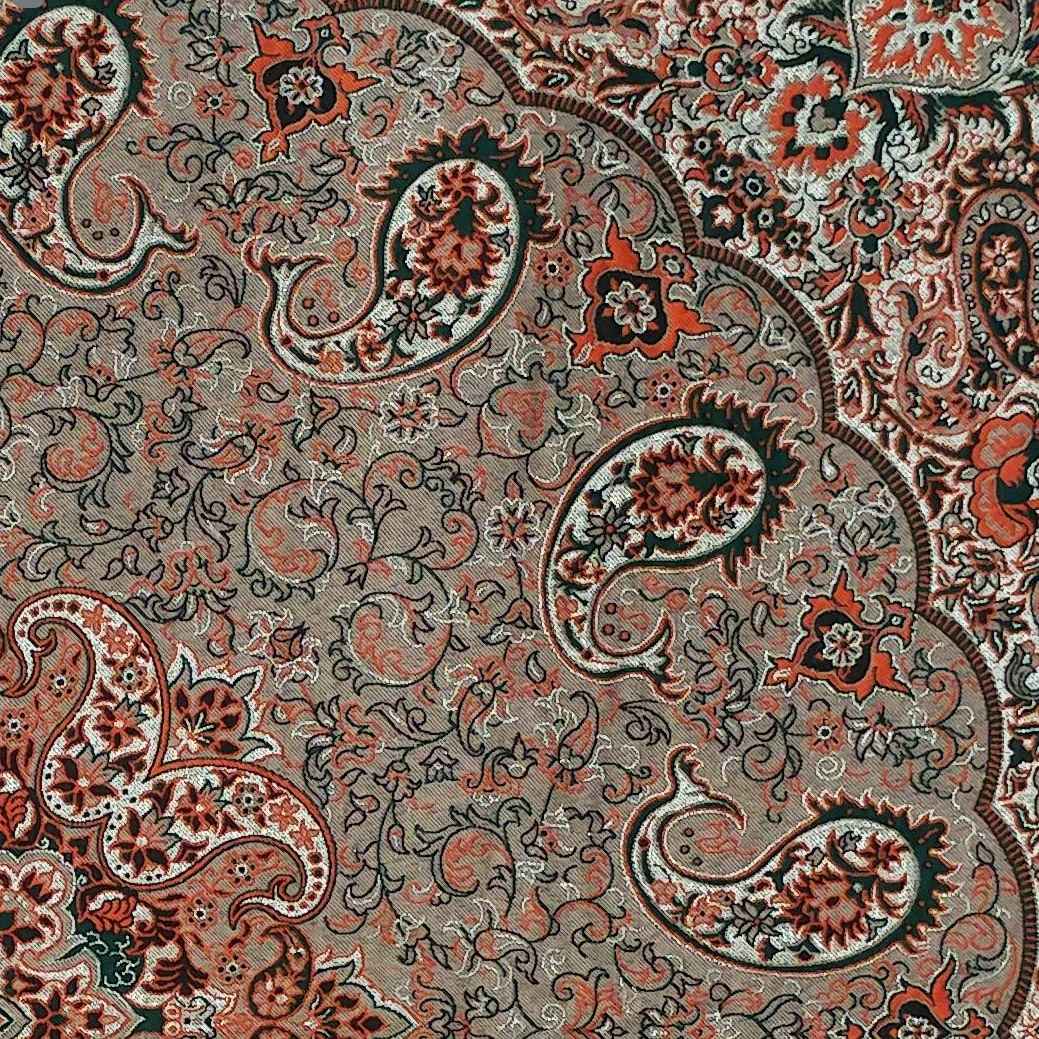 Termeh-Tischdecke, luxuriös mit persischem Paisley-Muster Delban