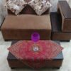 Termeh-Tischdecke, luxuriös mit persischem Paisley-Muster Diamant