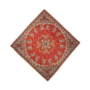 Termeh-Tischdecke, luxuriös mit persischem Paisley-Muster Diamant