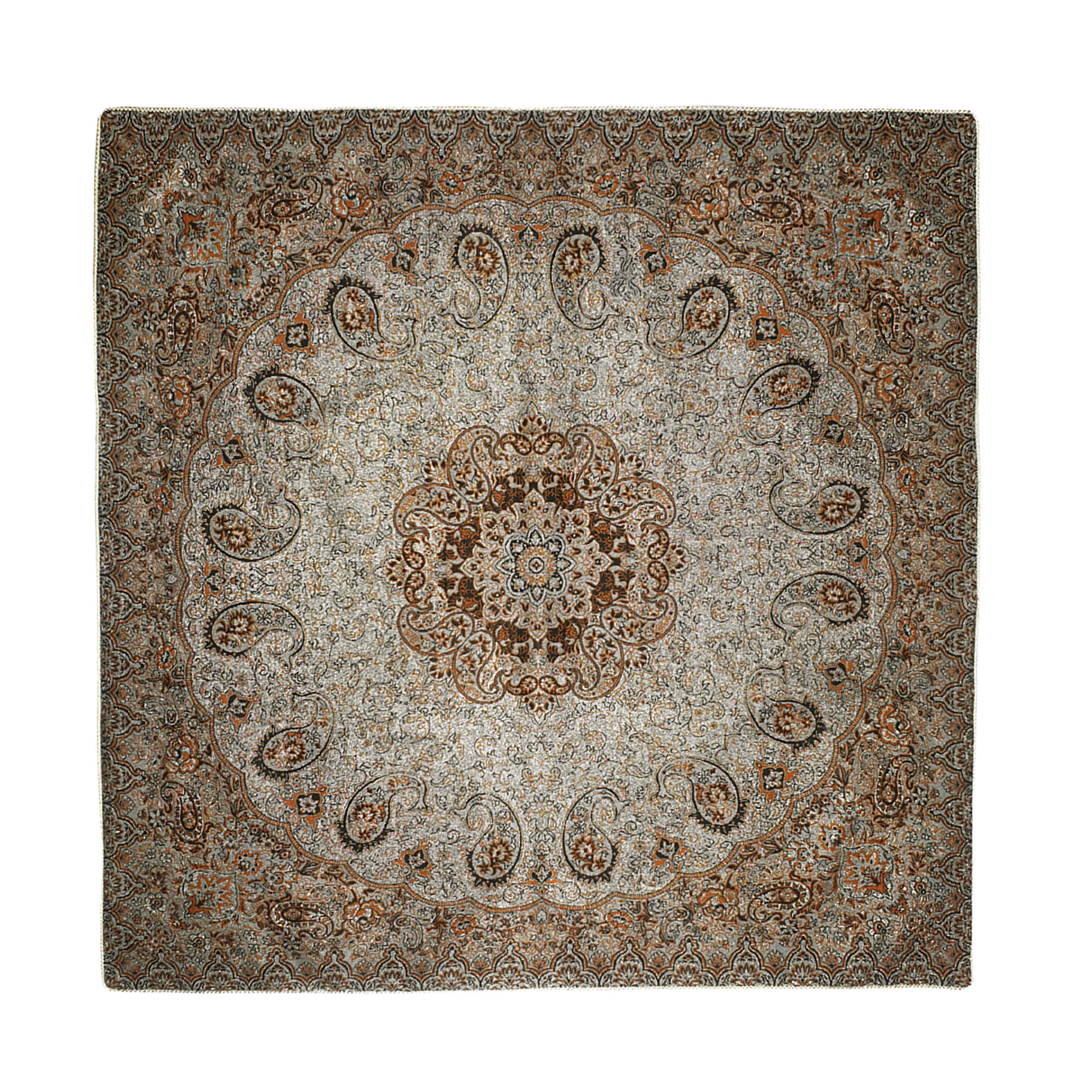 Termeh-Tischdecke, luxuriös mit persischem Paisley-Muster Mahini