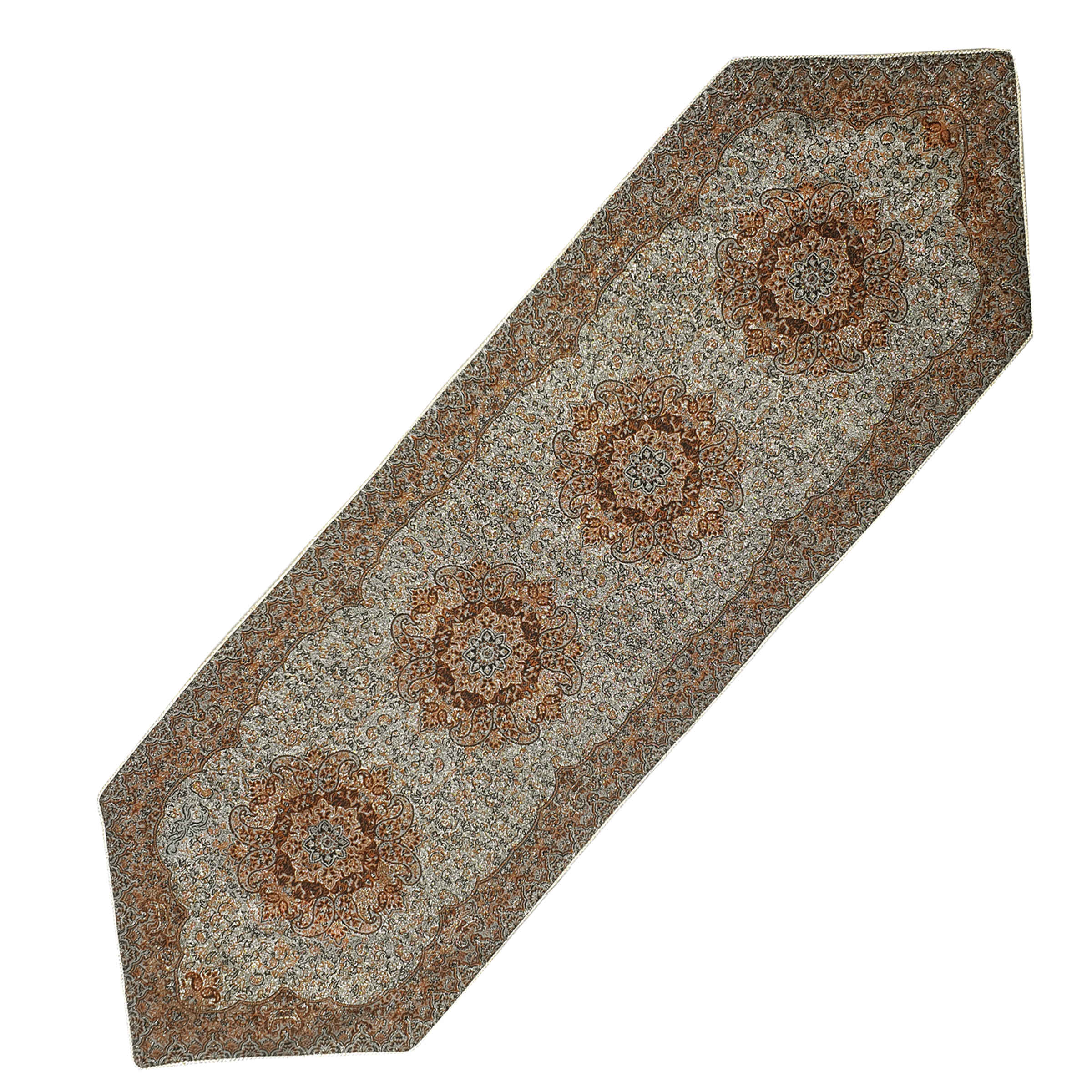 Termeh-Tischdecke, luxuriös mit persischem Paisley-Muster Mahini (5x)