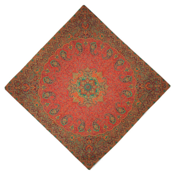 Termeh-Tischdecke, luxuriös mit persischem Paisley-Muster Nargol