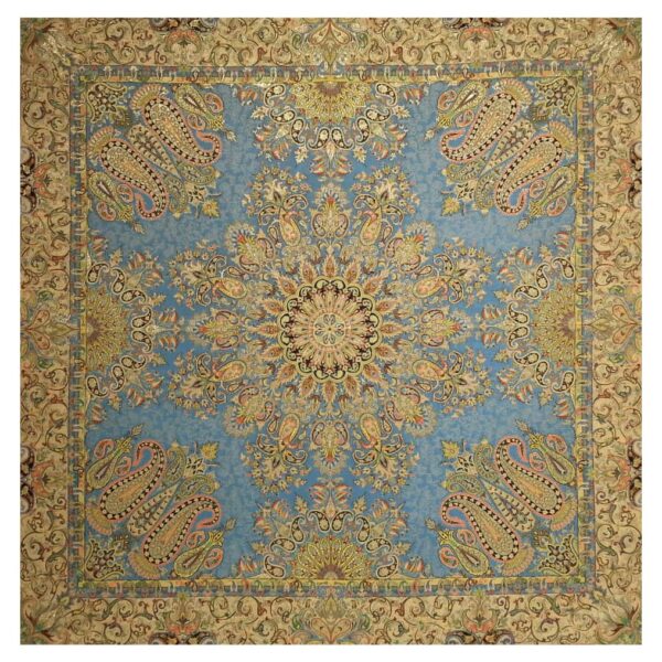 Termeh-Tischdecke, luxuriös mit persischem Paisley-Muster Ordibehesht III