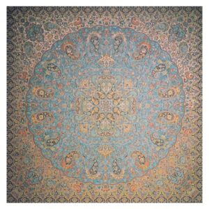 Einzigartiger geometrischer Blumenprint-Tischset – Elegante Essensdekoration (Set mit 6)