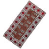 Termeh-Tischdecke, luxuriös mit persischem Paisley-Muster Yalda (4x)