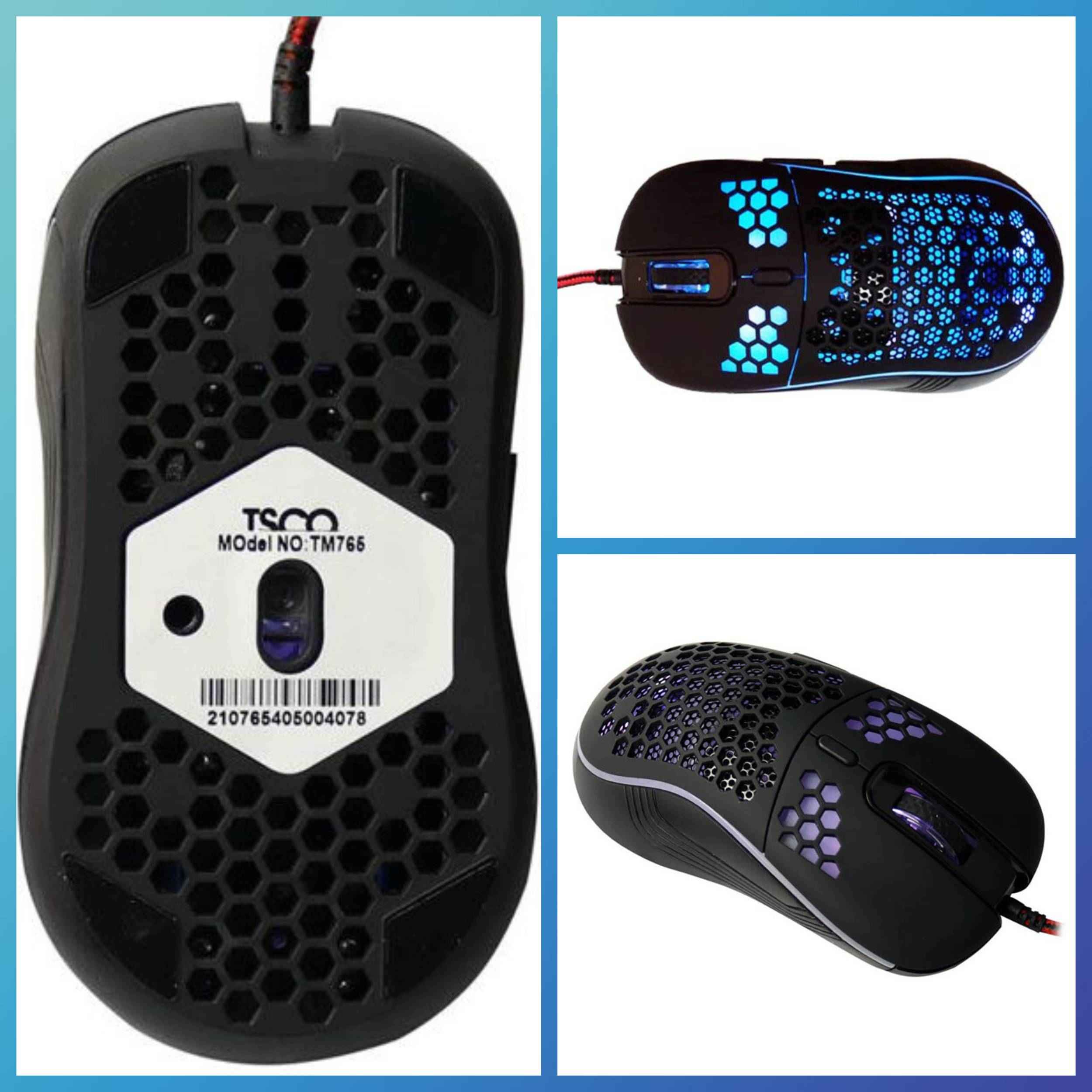 Tesco Gaming Maus mit lebendigem LED Licht TM 765GA