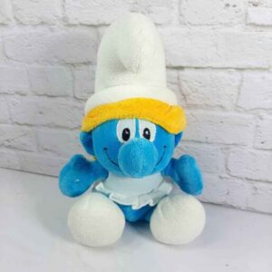 The Smurfs Blue Stuffed Toy – Klassische Cartoon Plüschpuppe