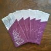 Samtbesteckbeutel mit persischer Kalligraphie - Reiches Violettes Design