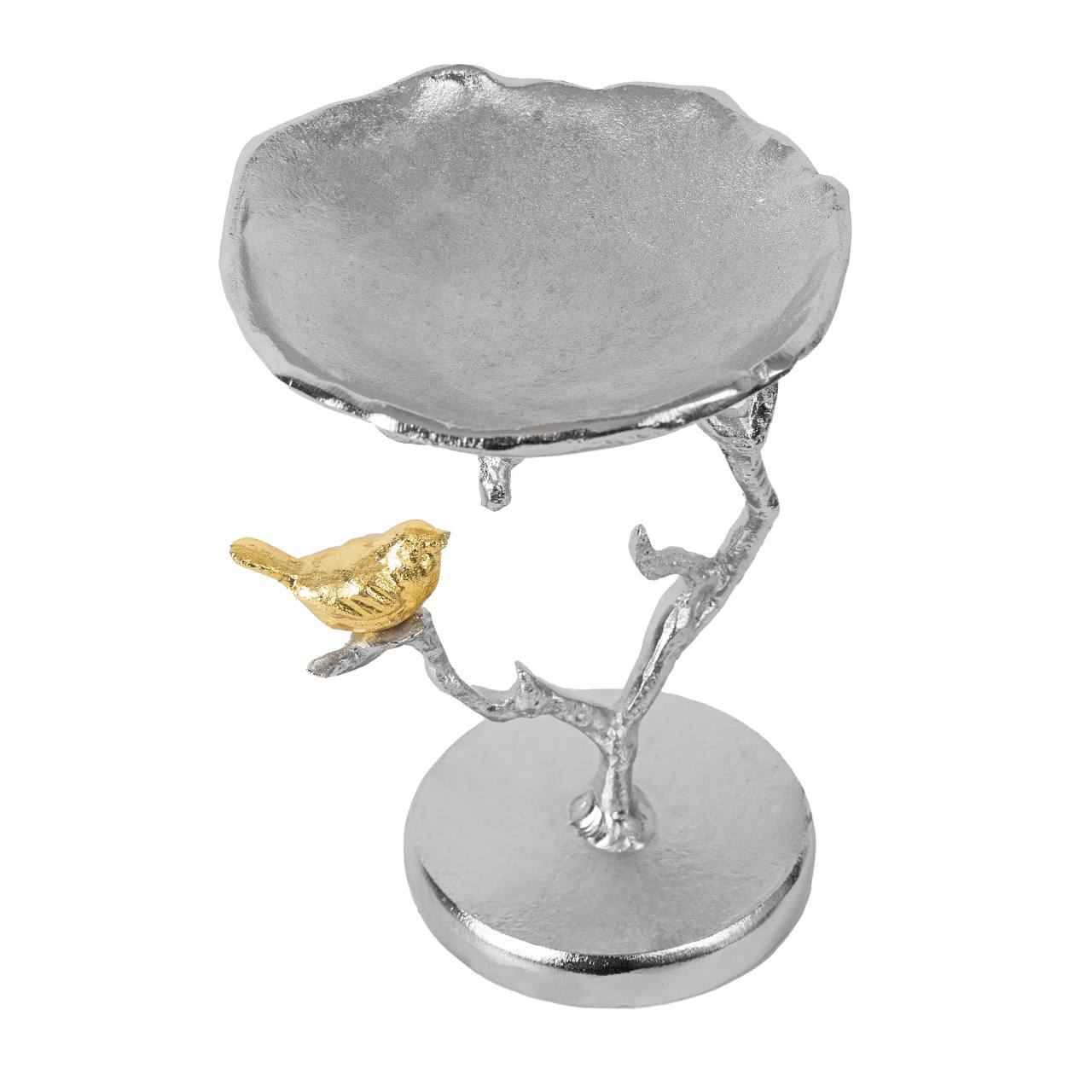 Vielseitiger Servierständer für Snacks und Süßigkeiten Vogeldesign