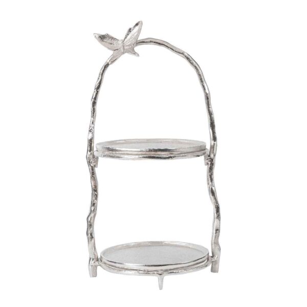 Vielseitiger Servierständer für Snacks und Süßigkeiten Schmetterlingsdesign