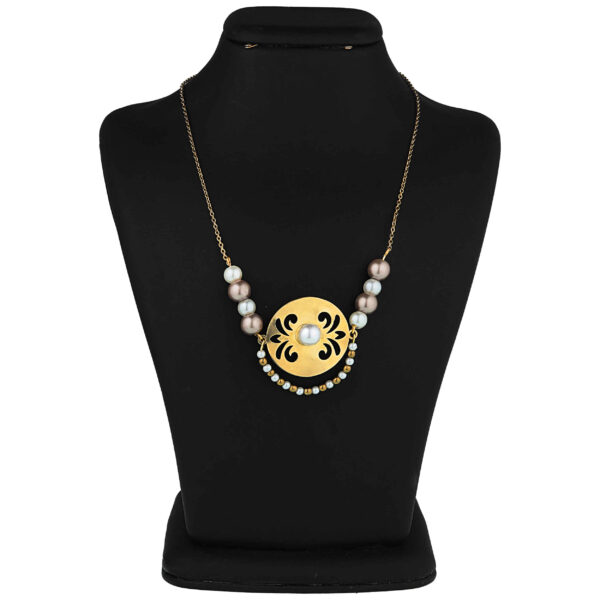 Messing-Halskette im persischen traditionellen Stil für Frauen Charm