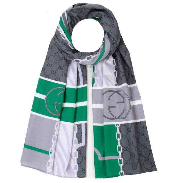 Bedruckter Schal für Frauen Künstlerisch & Leicht Gucci GG Jacquard