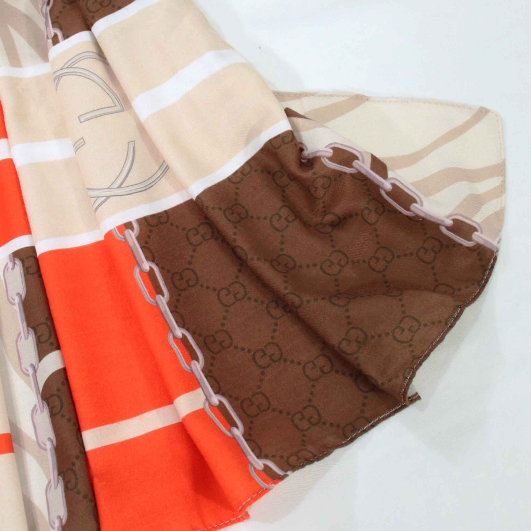 Bedruckter Schal für Frauen Künstlerisch & Leicht Gucci GG Jacquard