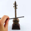 Maquette Modellbausatz: Holz-Nachbildung des persischen Santoor- und Kamancheh-Instruments
