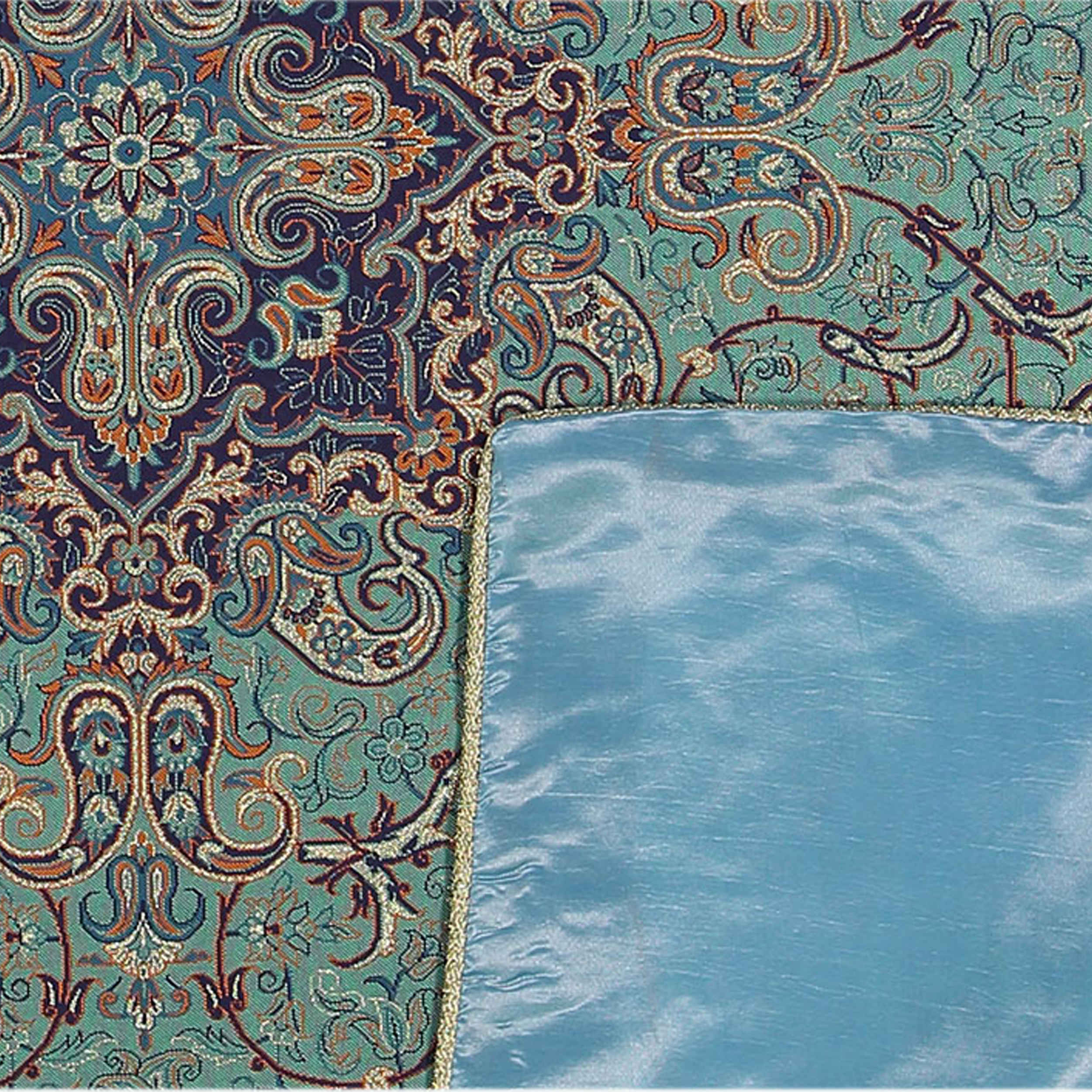 Yazd-Termeh-Tischdecke, luxuriös mit persischem Paisley-Muster Pardis