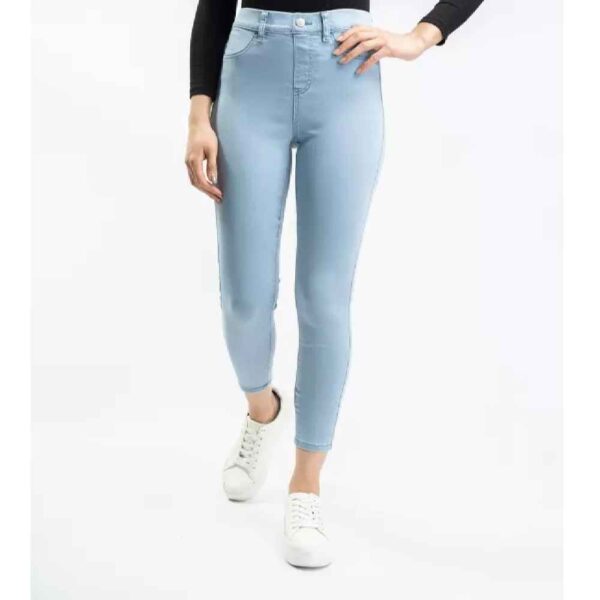 Skinny Jeans, enge Passform & elastisch für Frauen mit Tasche