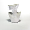 Dekorative Betonskulptur-Vase in Form eines Frauenkörpers