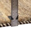 Authentischer echter persischer Gabbeh-Wollteppich handgewebt in Fars creme