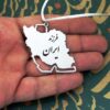 Persisches Auto-Rückspiegel-Hänger Ornament - Iran Karte Design