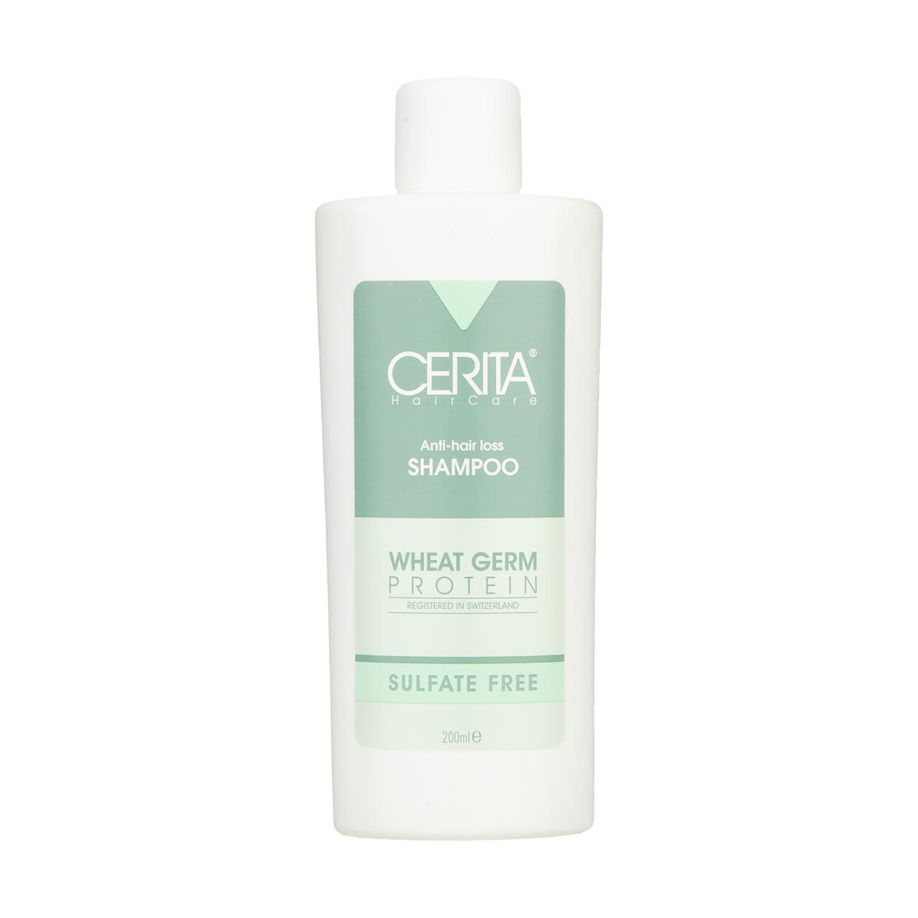 Cerita Weizenkeim Shampoo ohne Sulfate für alle Haartypen – Sanft & Nährend