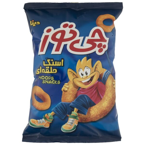 Cheetoz Hoops Iranisch Pofak - Käse Puff Snack, 85 gr (15x)