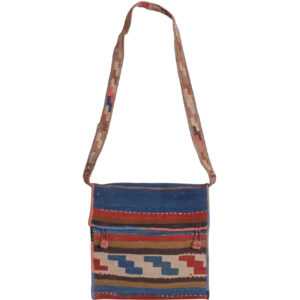 Handgefertigte Kilim Umhängetasche für Frauen mit traditionellen Mustern
