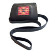 Crossbody Schultertasche mit Leder - Kilim Design