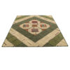 Persischer Patchwork-Kilim-Teppich handgewebt creme