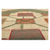 Persischer Patchwork-Kilim-Teppich handgewebt creme
