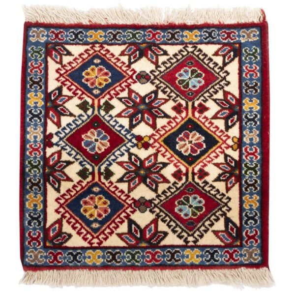 Echter echter persischer Gabbeh-Wollteppich handgewebt in Chaharmahal & Bakhtiari